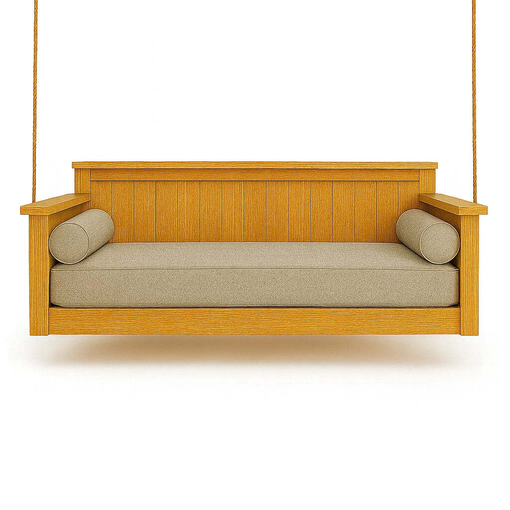 Twin Size Mattress Cover Set with Round Side Bolsters - Multiple Colors