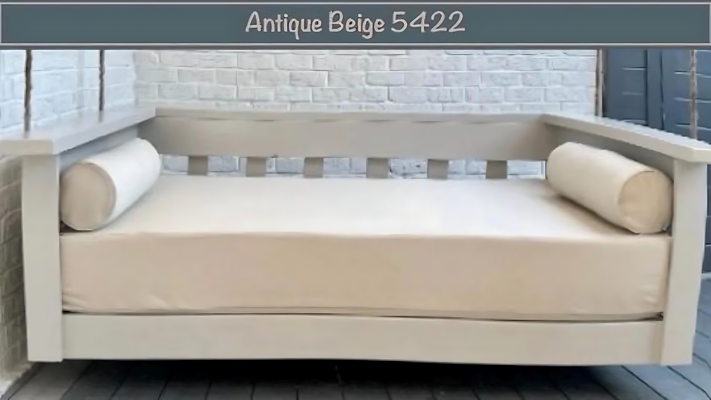 Queen size Mattress Cover Set with Round Side Bolsters
