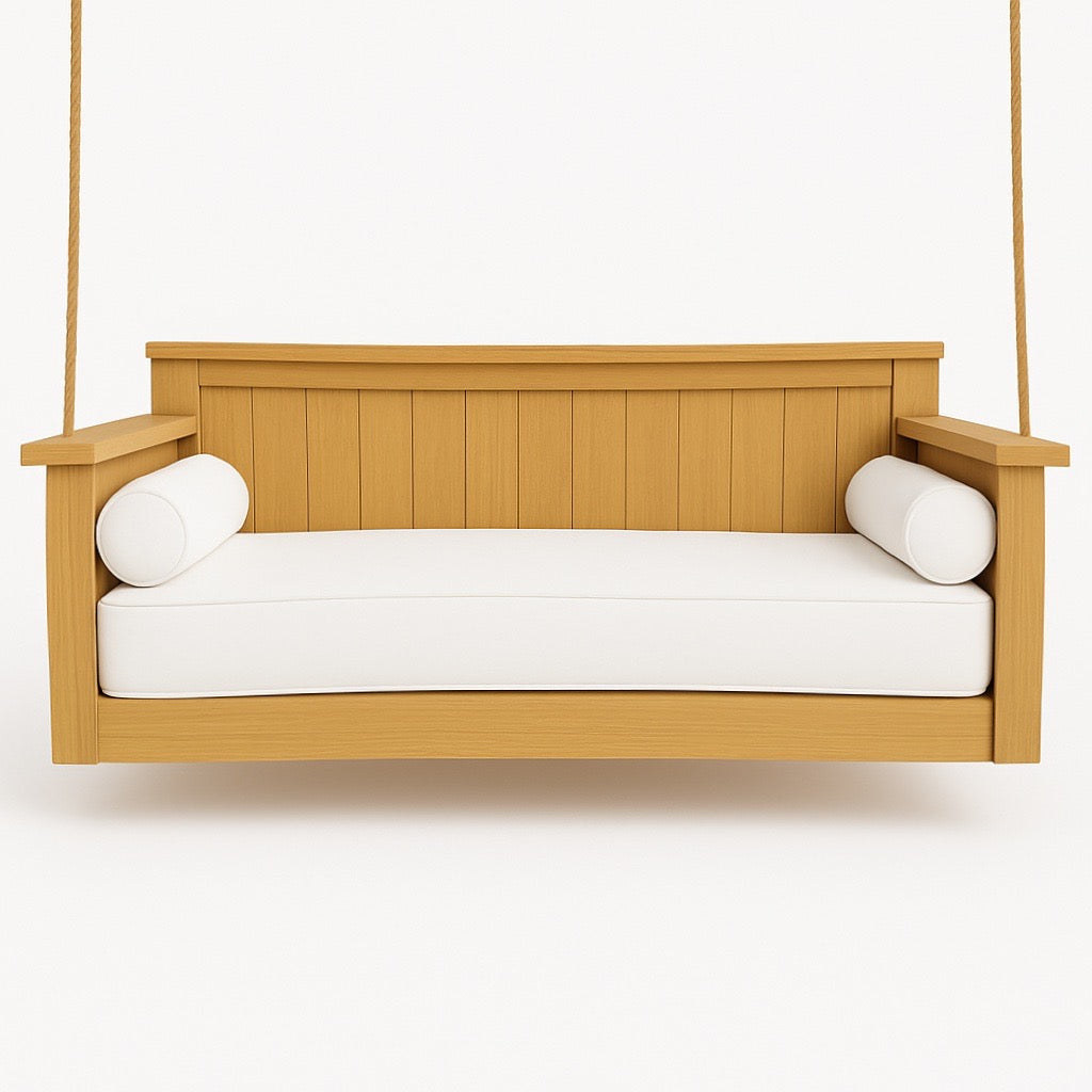 Twin Size Mattress Cover Set  with Round Side Bolsters - Multiple Colors