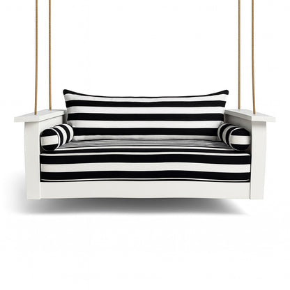 Twin Size  Mattress Cover Set  with Extended Back Pillow and Round Bolsters - Multiple Colors