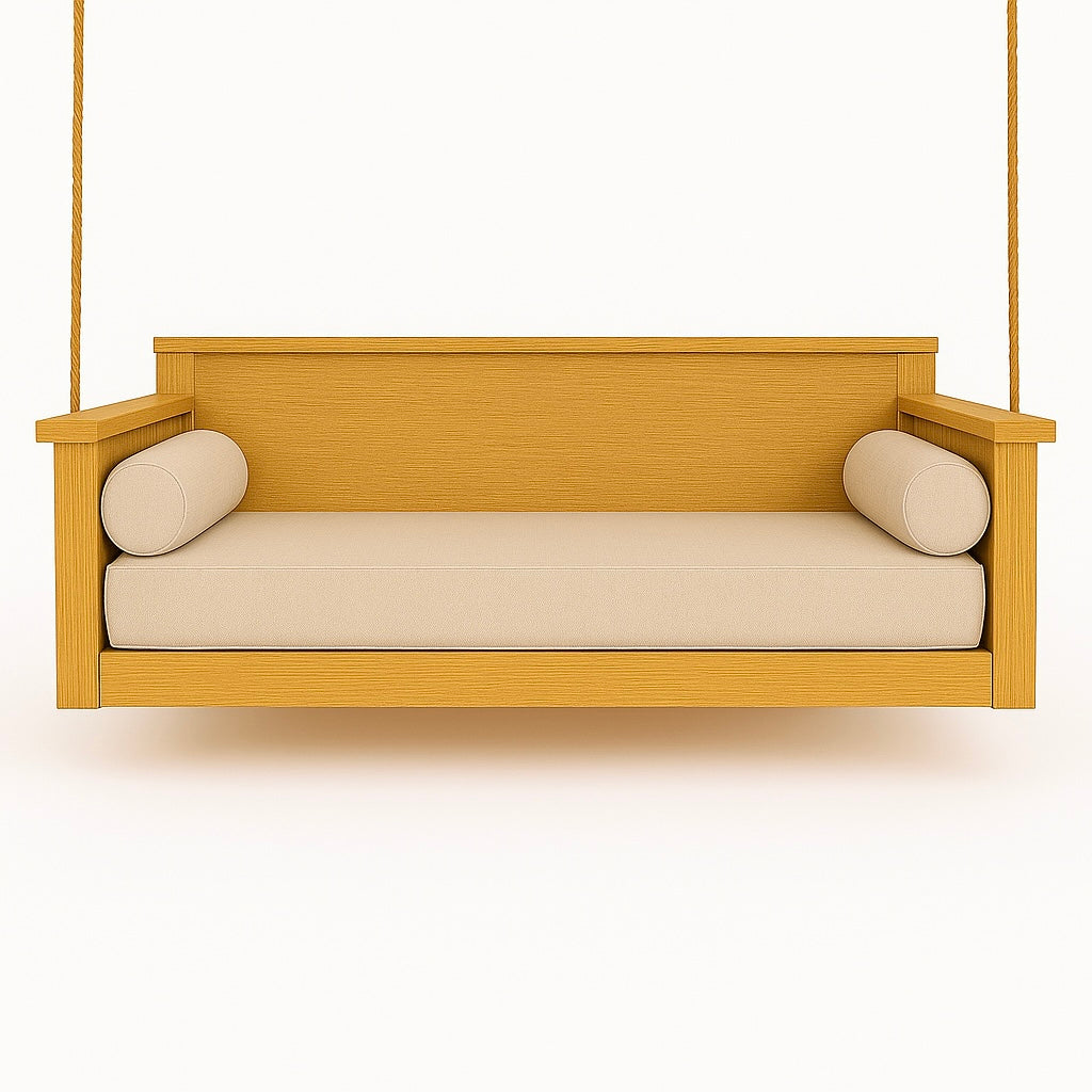 Twin Size Mattress Cover Set  with Round Side Bolsters - Multiple Colors