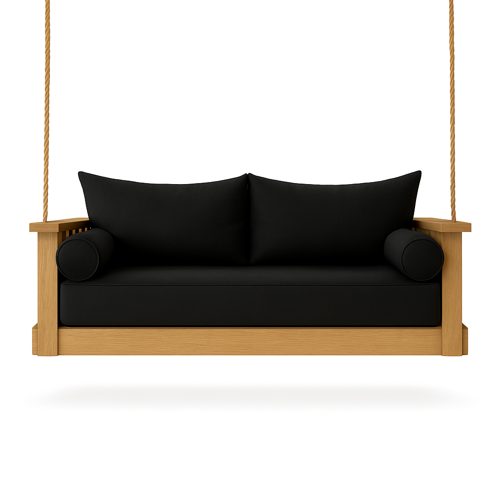 Twin size Mattress Cover Set  with two Back Pillows and Bolsters - Multiple Colors