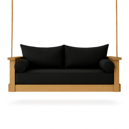 Twin size Mattress Cover Set  with two Back Pillows and Bolsters - Multiple Colors