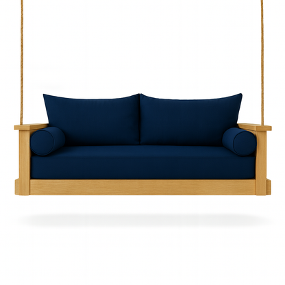 Twin size Mattress Cover Set  with two Back Pillows and Bolsters - Multiple Colors