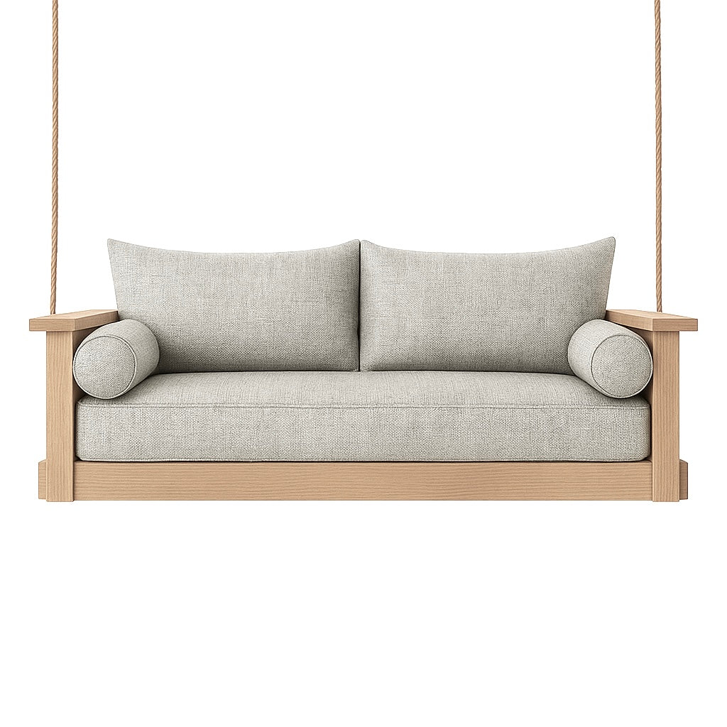 Twin size Mattress Cover Set  with two Back Pillows and Bolsters - Multiple Colors