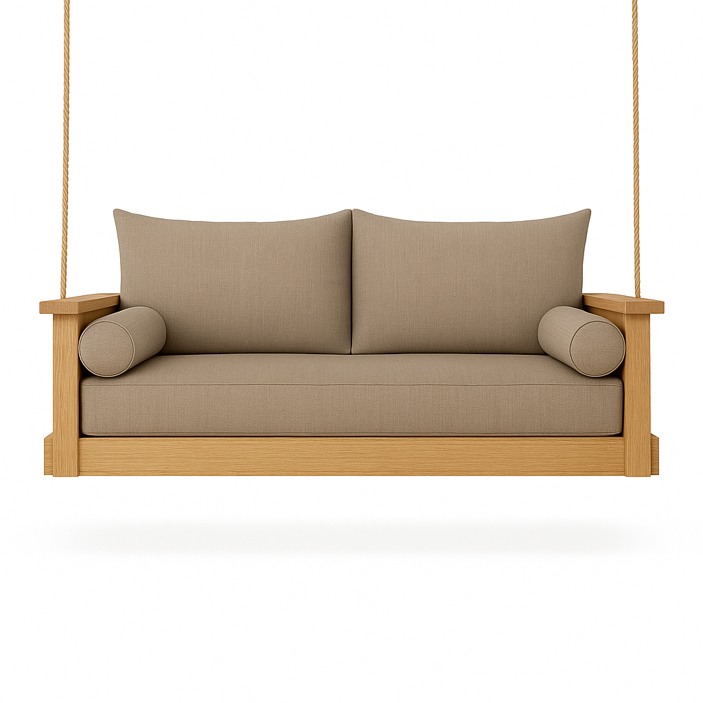 Twin size Mattress Cover Set  with two Back Pillows and Bolsters - Multiple Colors