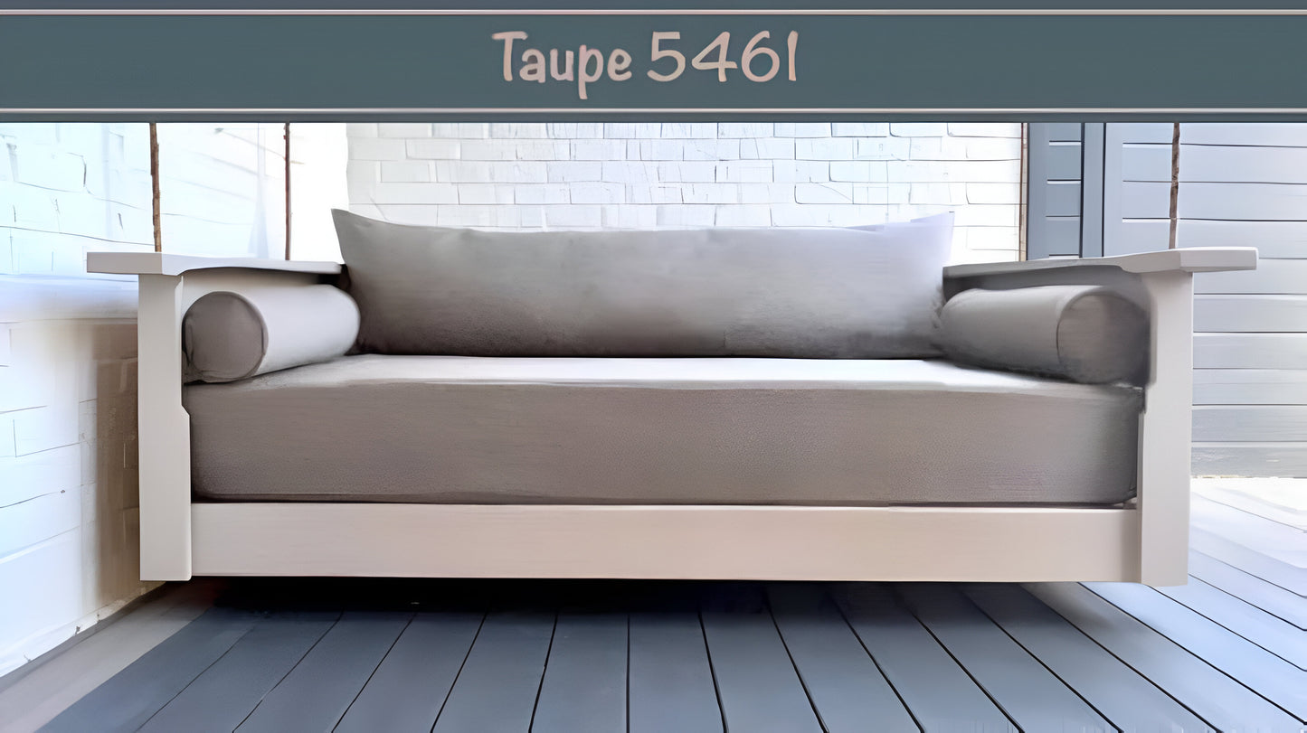 Twin size Mattress Cover Set  with Extended Back Pillow and Bolsters