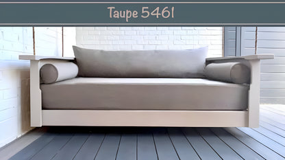 Twin size Mattress Cover Set  with Extended Back Pillow and Bolsters
