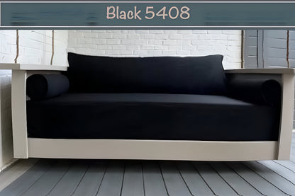 Twin size Mattress Cover Set  with Extended Back Pillow and Bolsters